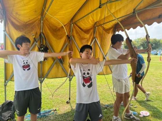 Tianzhong Senior High, 5 August — archery