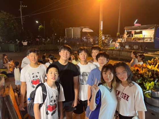 An evening out in Changhua
