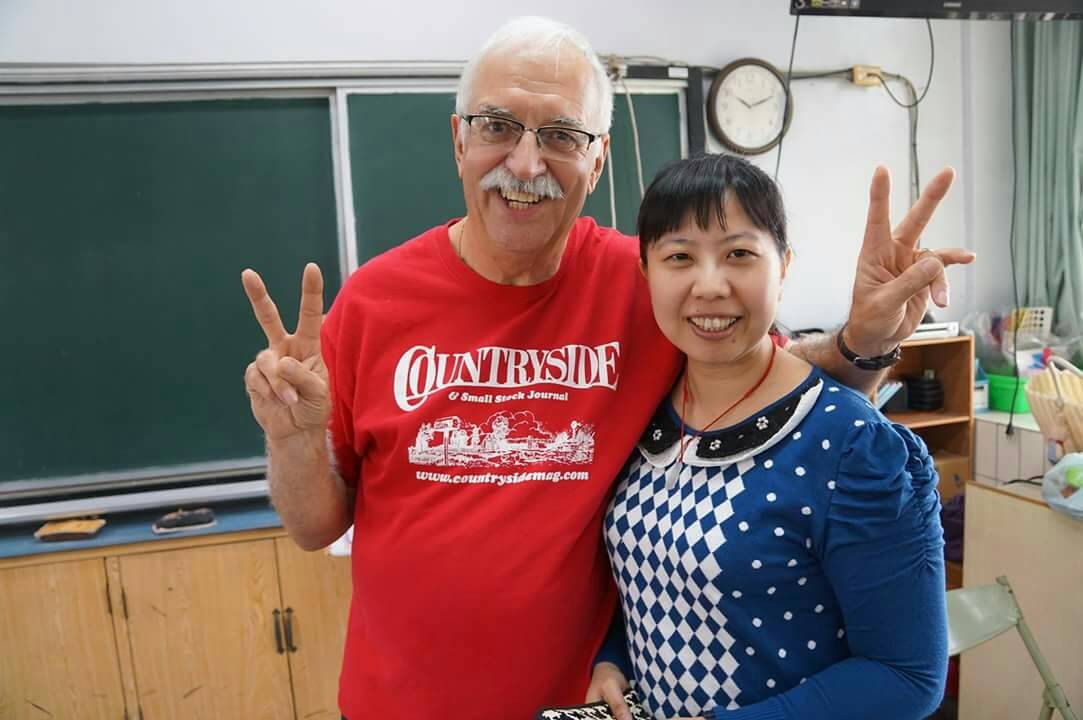 Michael &lsquo;Grandpa Mike&rsquo; Dishnow in Changhua