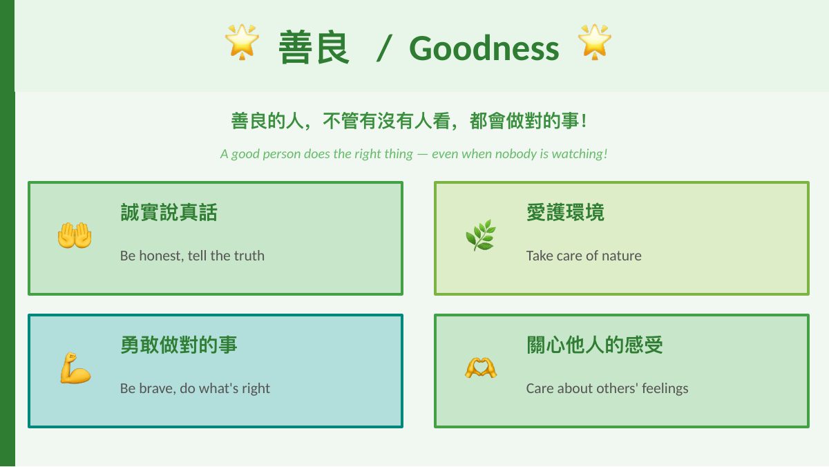 品格教育 — slide 4