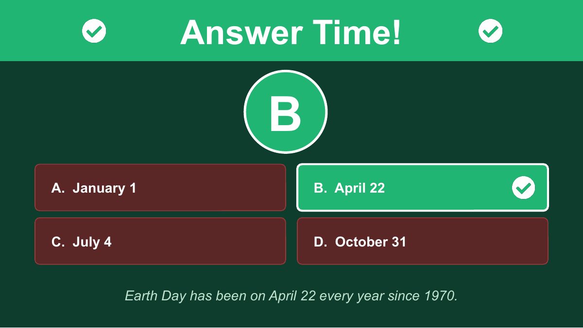 地球日 Earth Day — slide 6