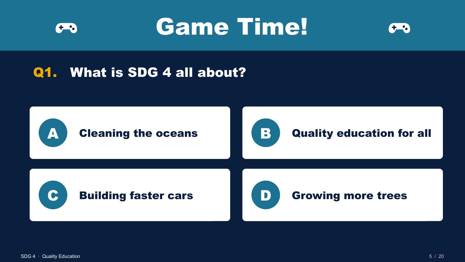 SDG 4 優質教育 — slide 5
