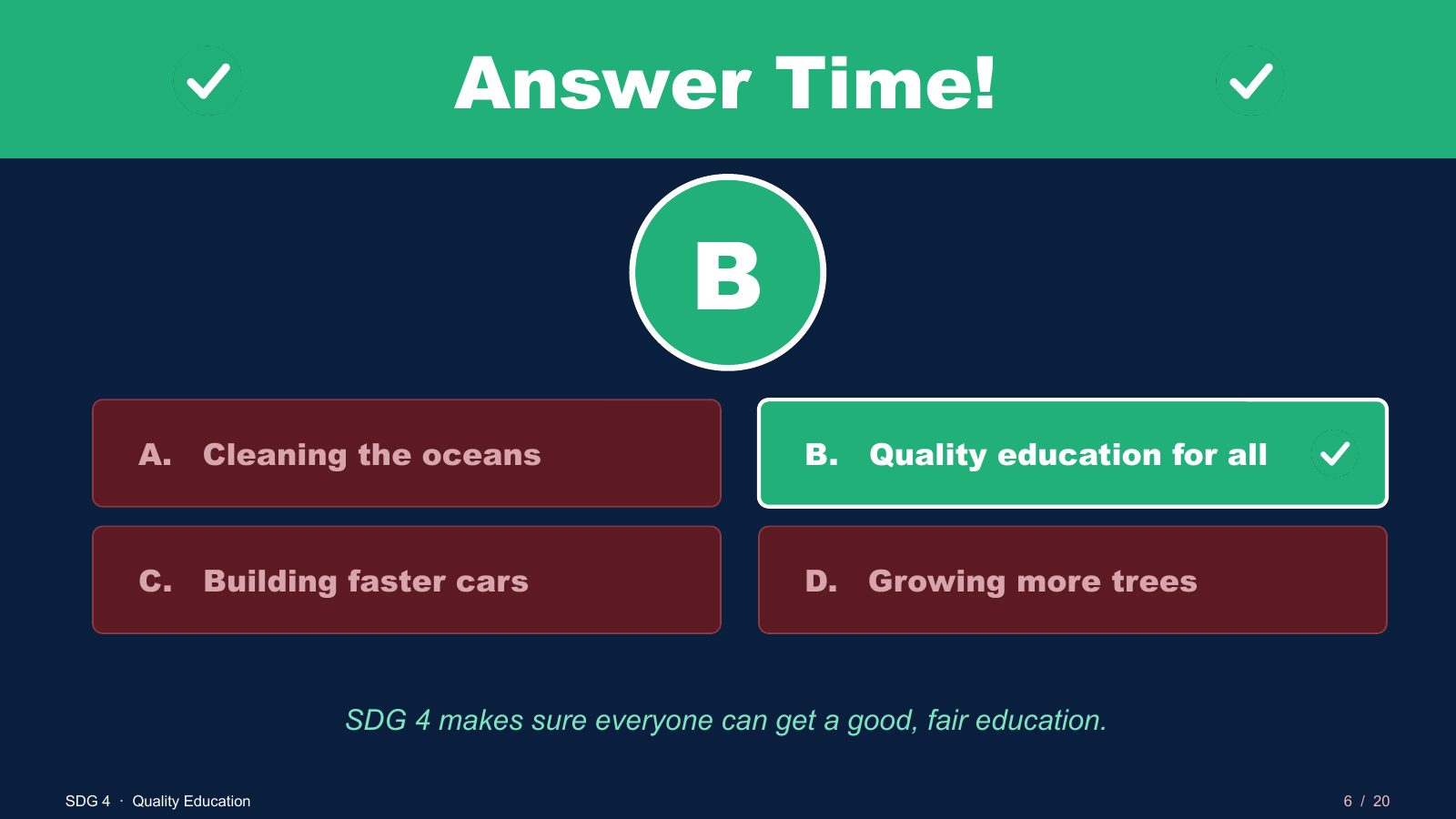 SDG 4 優質教育 — slide 6