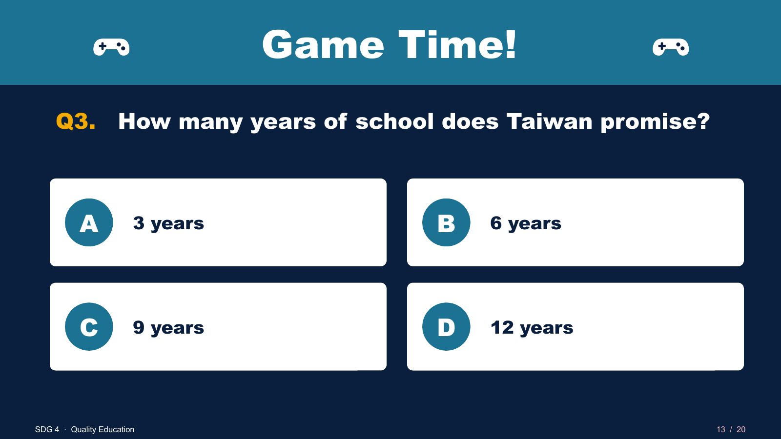 SDG 4 優質教育 — slide 13