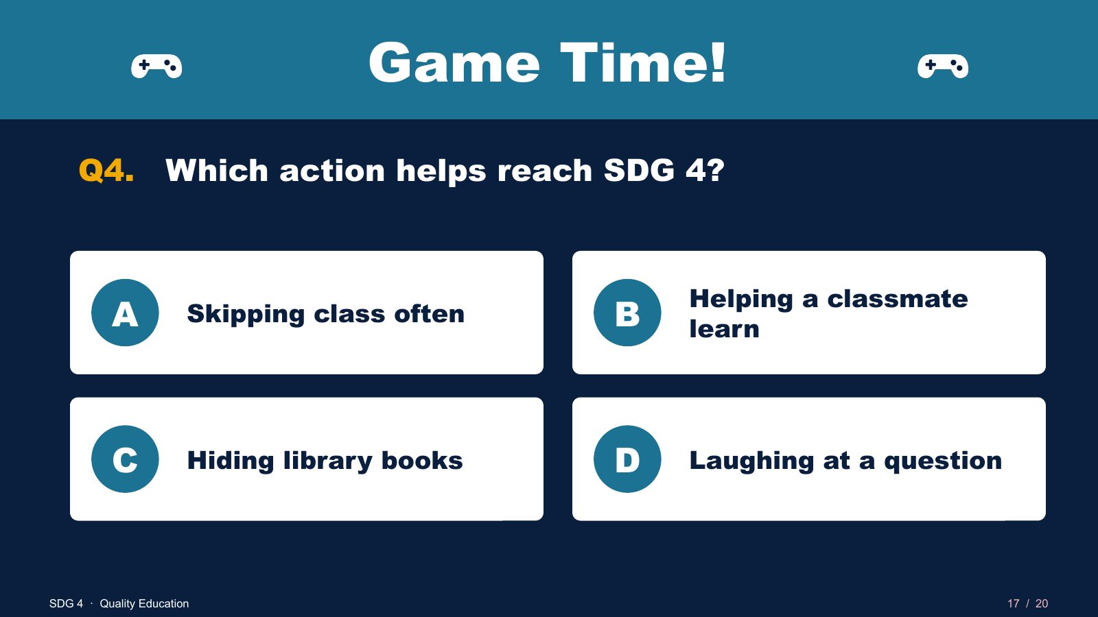SDG 4 優質教育 — slide 17
